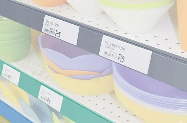 Porta-etiquetas para Gancheiras em PVC - TEC 287