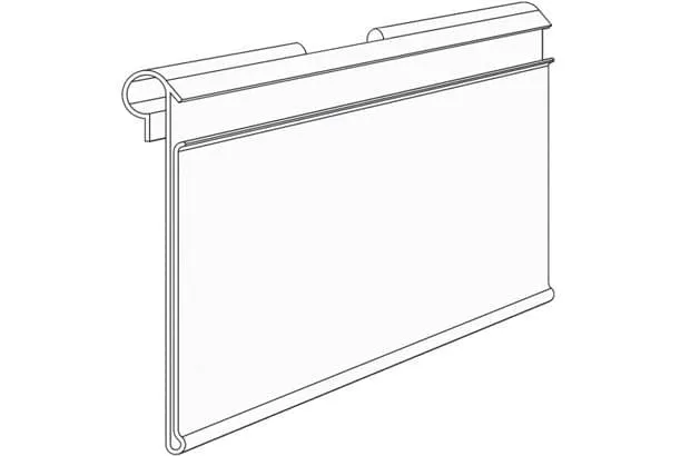 Porta-etiquetas para Gancheiras em PVC - TEC 287
