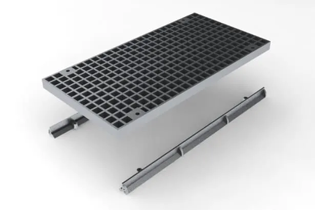 Grelha Alto Tráfego Quadriculada