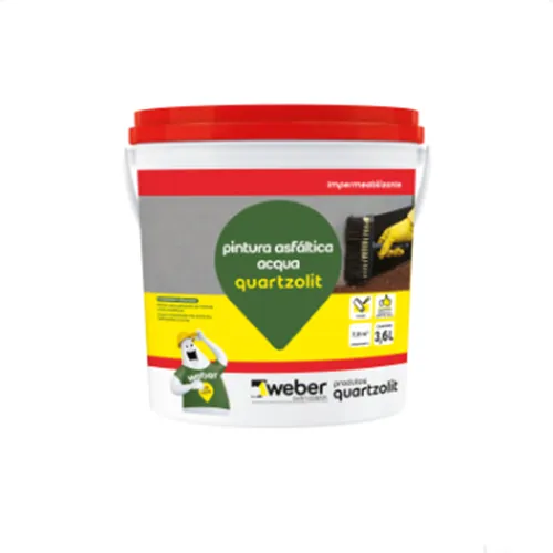 pintura asfáltica acqua quartzolit