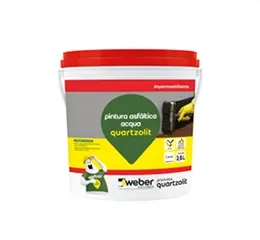 pintura asfáltica acqua quartzolit