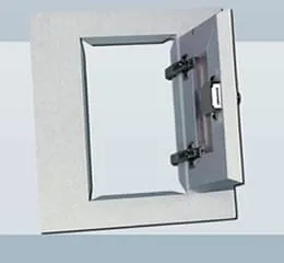 Alçapão Invisível em Gesso com Dobradiças DB