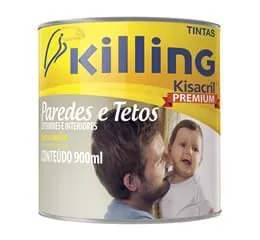 Tinta Kisacril Acrílico Semibrilho