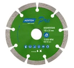 Discos Diamantados Linha Norton Pro
