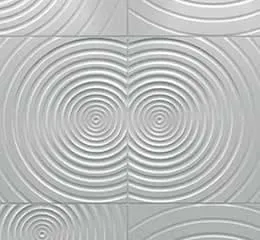 Painel Decorado em Círculos 