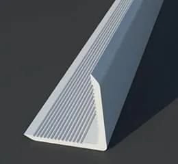 Cantoneira em PVC de Sobrepor L - 1,6 x 1,6