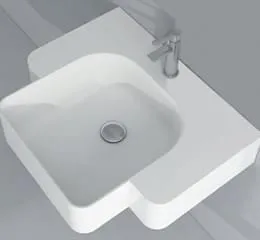 Lavatório com Abas Laterais