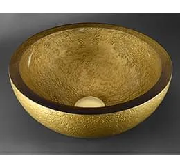 Cuba Dolce Redonda com Textura Externa Dourada