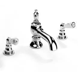 VG15 Misturador de Bancada c/ Válvula pop-up – Antique – Samuel Heath