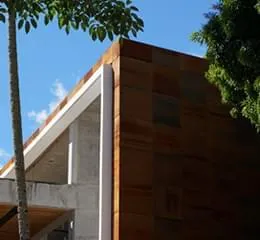 Fachadas e Revestimentos em Aço Corten Naturacor®