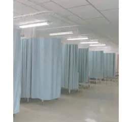 Cortina divisória em tecido 