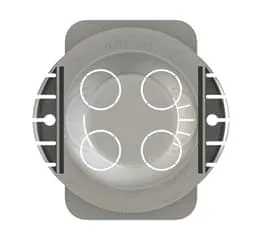 Caixa Bucha® Torniplast® 4x2 Expandida