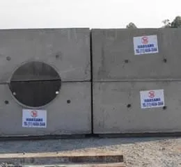 Aduelas de Concreto - Manzano