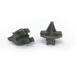 Calço com garra e apoio duplo