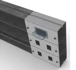 Rodapé Técnico em Aço 1645