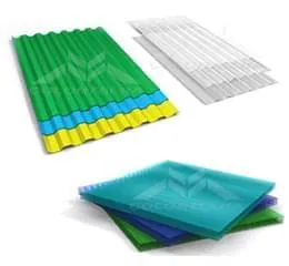 Telhas em Fibra de Vidro