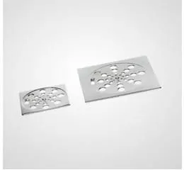 Grelha quadrado fecho 15cm