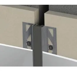 Cobertura de Juntas de Dilatação Tipo Parede / Parede De Embutir