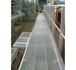 Plataformas, Passarelas e Mezaninos em Aço Expandido