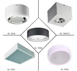 Plafons - Ajalumi Iluminação