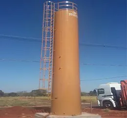 Reservatórios Metálicos Tipo Tubular Alto