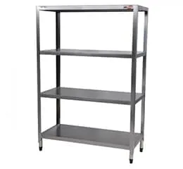 Estante sem rodízio