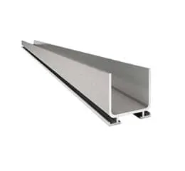 Canaletas em alumínio - Queda natural  