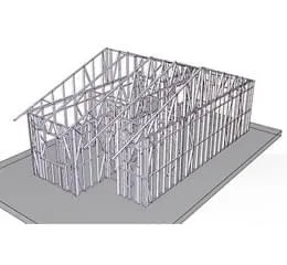Light Steel Frame Estrutura Metálica Leve