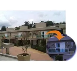 Porta e porta balcão em alumínio