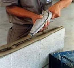 Bisnaga para Aplicação de Argamassa