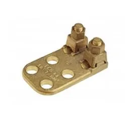 Terminal de Pressão para 03 Cabos Tipo TED, com 4 Furos na Base