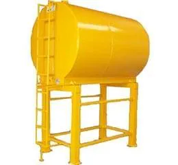 Tanque tipo Cilíndrico Horizontal Elevado
