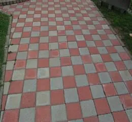 Piso de Concreto Intertravado Linha Placa