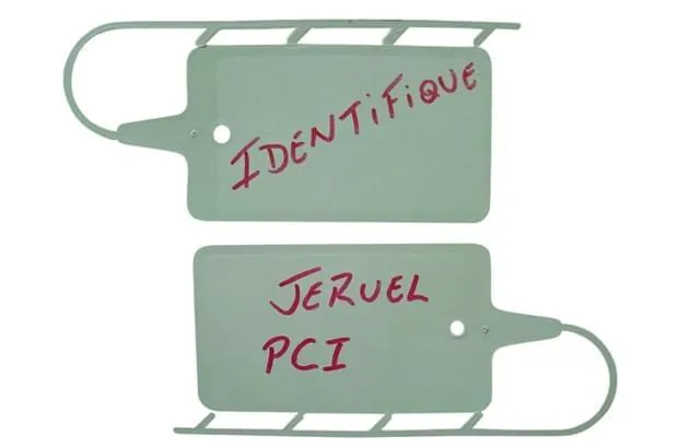 Placa de Identificação Modelo PCI