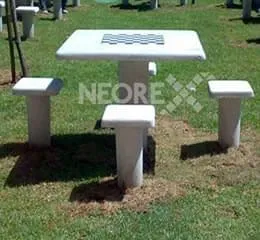 Mesas com banco MQ10, MQXPA, MQXPI e BQ10