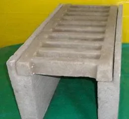 Canaleta de Cimento para Águas Pluviais 