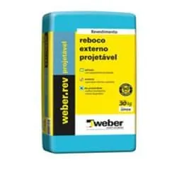 reboco projetável quartzolit