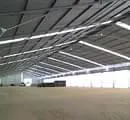 Galpão Estruturado em telhas metálicas