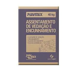 Argamassa de Assentamento de Vedação e Encunhamento