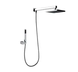 Chuveiro Articulável Quadrado 20 cm x 20 cm 4090 1/2 CR