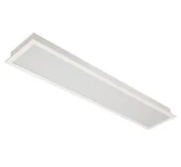 Luminária Fluorescente Tubular T8 com Difusor – Embutir