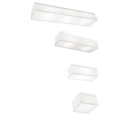 Luminária de Sobrepor Super White