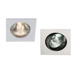 Luminária de Embutir Zamak Quadrado