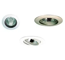 Luminária de Embutir Kit Aço Redondo