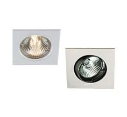 Luminária de Embutir Kit Aço Quadrado