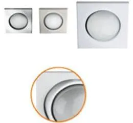 Luminária de Embutir MR63 Quadrado