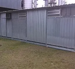 Alojamento Metálico Desmontável