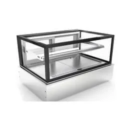 Vitrine Quadrat de Sobrepor Refrigerada