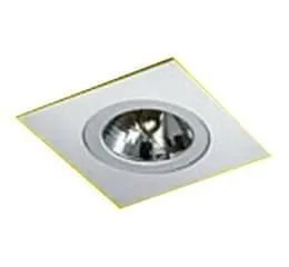 Luminária Quadrada Direcionável de Embutir