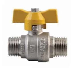 Válvula Esfera Macho x Macho – Gás 